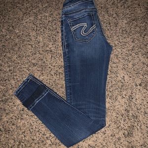 Silver Suki skinny jeans